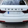آرم نوشته صندوق خودرو رهام مدل SH0023 طرح SHAHiN - Image 3