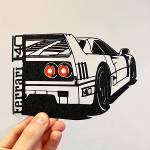 وال آرت رهام طرح Ferrari F40