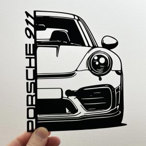 تابلو دیواری رهام طرحPorsche 911