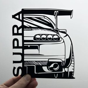 تابلو دیوار طرح Supra MK4