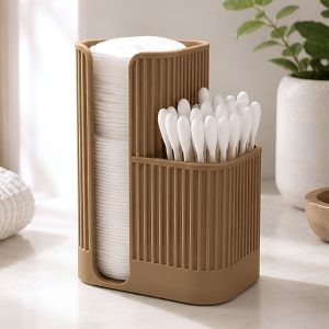 تصویر اصلی استند پنبه و گوش پاک کن رهام