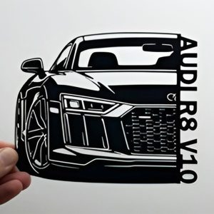 تابلو دیوار رهام طرح خودرو Audi R8 V10