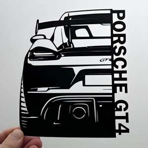 وال ارت رهام طرح خودرو Porsche GT4
